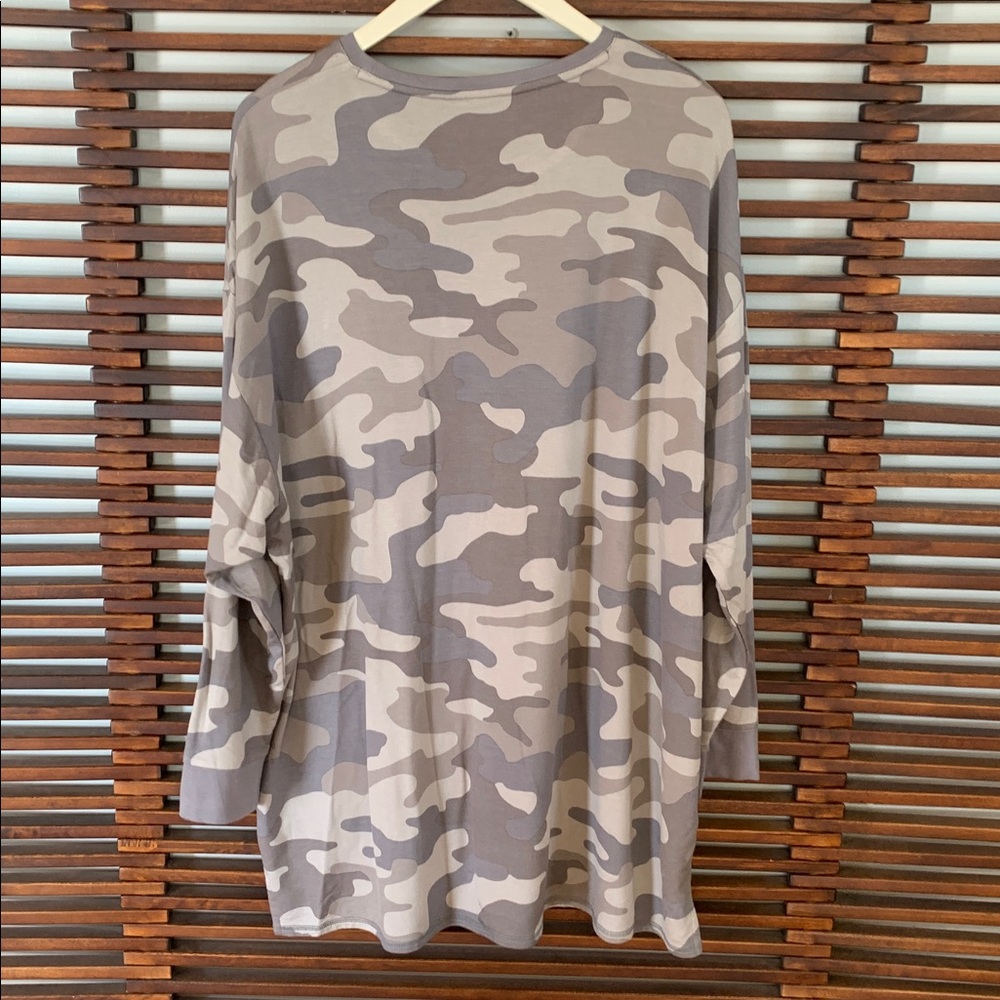 Natural Reflections Long Sleeve Camouflage gown/sleepshirt - Picture 5 of 9